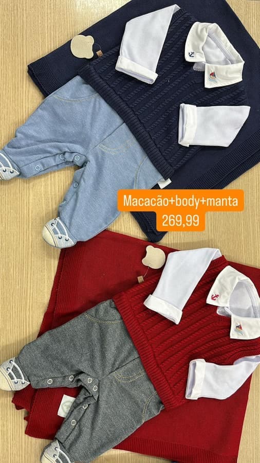 Saída maternidade Masculina 6
